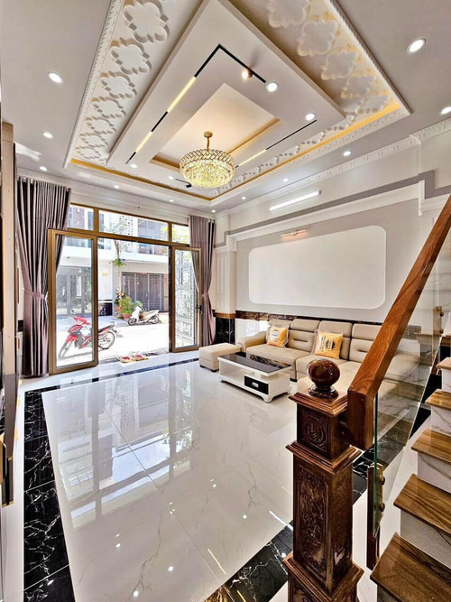 BÁN NHÀ MỚI 1 TRỆT 3 LẦU (1 PN TRỆT) PULL NỘI THẤT KDC VĂN HOÁ TÂY ĐÔ CẦN THƠ 